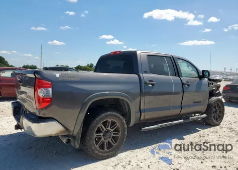 2017 Toyota Tundra Crewmax Sr5 из США, поврежденный, VIN 5TFEM5F12HX119436